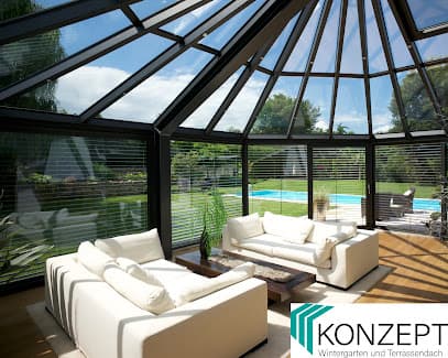 Konzept - Wintergarten und Terrassendach